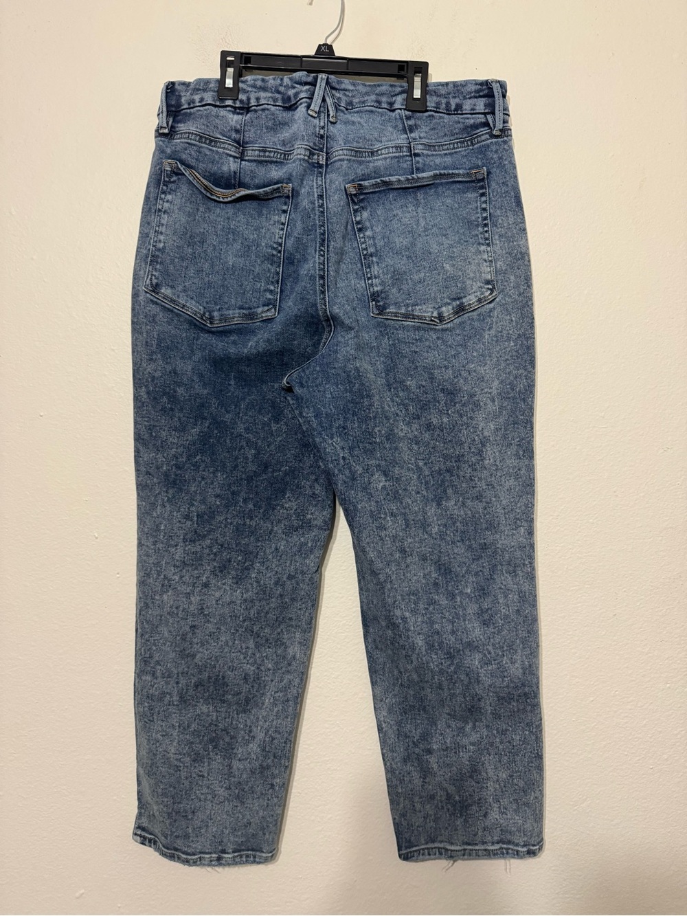 Good American Straight Leg Jeans Size 16 - Picture 3 of 9
